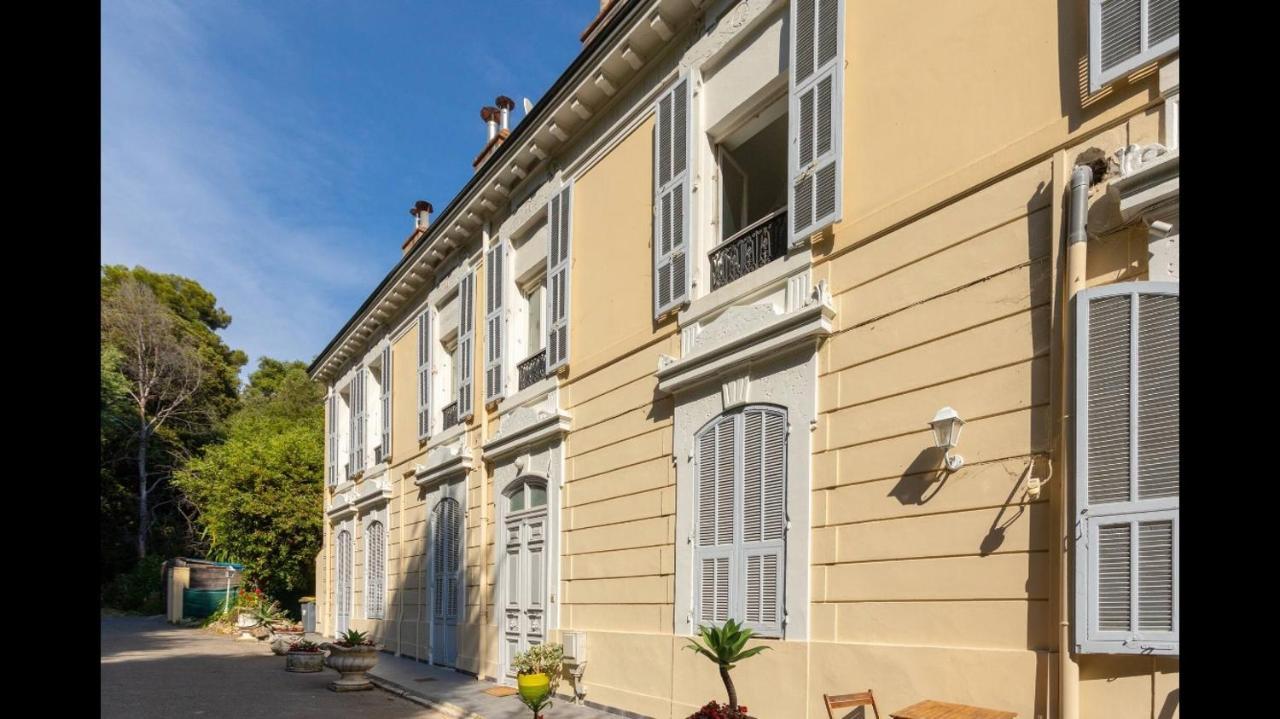 Villa Laetitia - Appt De Charme Avec Parking - Nice Nord Exteriör bild